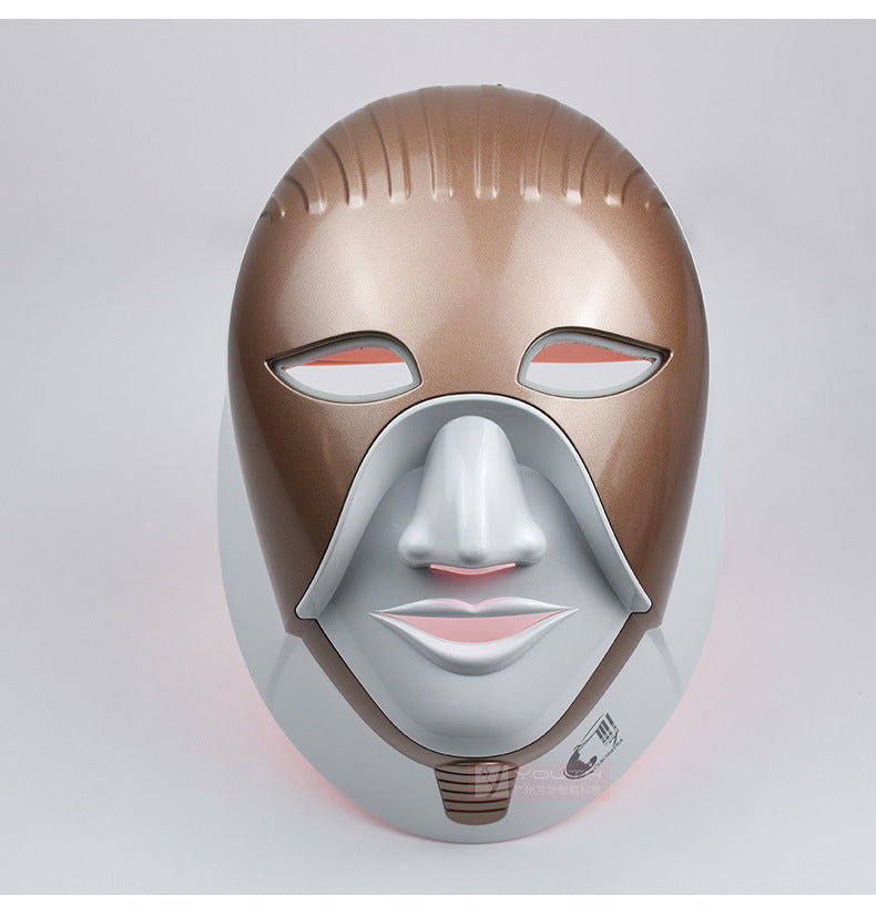 Household LED beauty color light mask led red and blue light beauty instrument led mask instrument Cleopatra color light mask