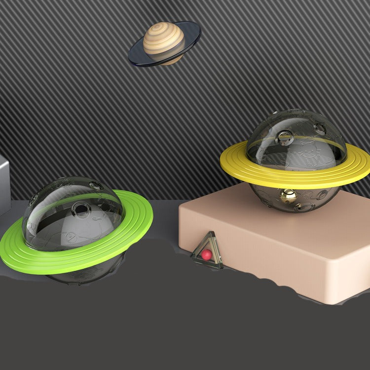 Amazon's new pet supplies gnaw bite resistant dog self-hey toy frisbee flying saucer leaking ball device dog supplies