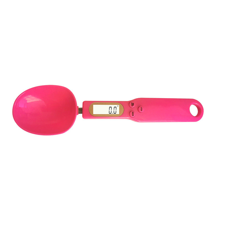 Home kitchen electronic scale mini spoon scale baking food spoon electronic measuring spoon weighing gram weight scale weighing spoon