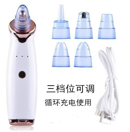 Blackhead Remover Skin Care Pore Vacuum Acne Pimple Removal Vacuum Suction Tool Facial Diamond Dermabrasion Machine Face Clean