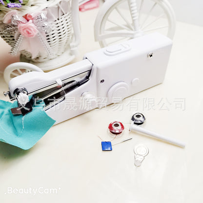 Hand-held portable electric sewing machine handy stitch multi-function mini electric pocket sewing machine