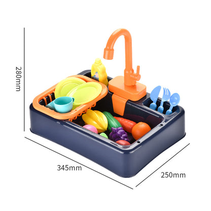 Cross-border Electric Dishwasher Toys Children's Dishwasher Kit Kitchen Toys Simulation Play House