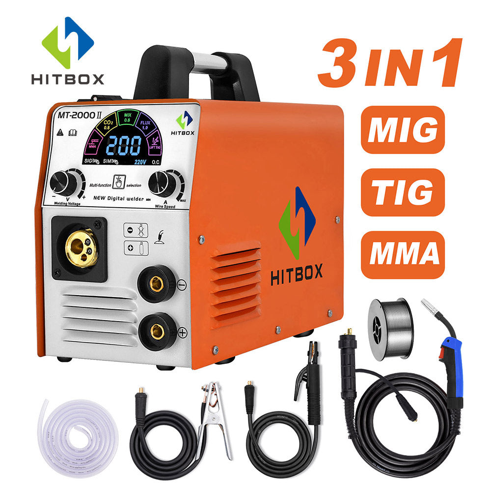 HITBOX two protection welding 220V airless self-protection welding belt welding machine