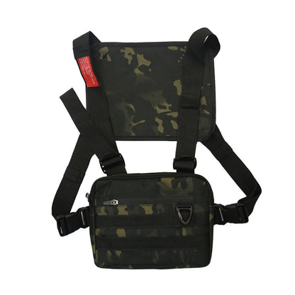 Explosive tactical backpack outdoor multi-function chest bag training equipment waterproof and wear-resistant mountaineering bag mobile phone bag sports bag