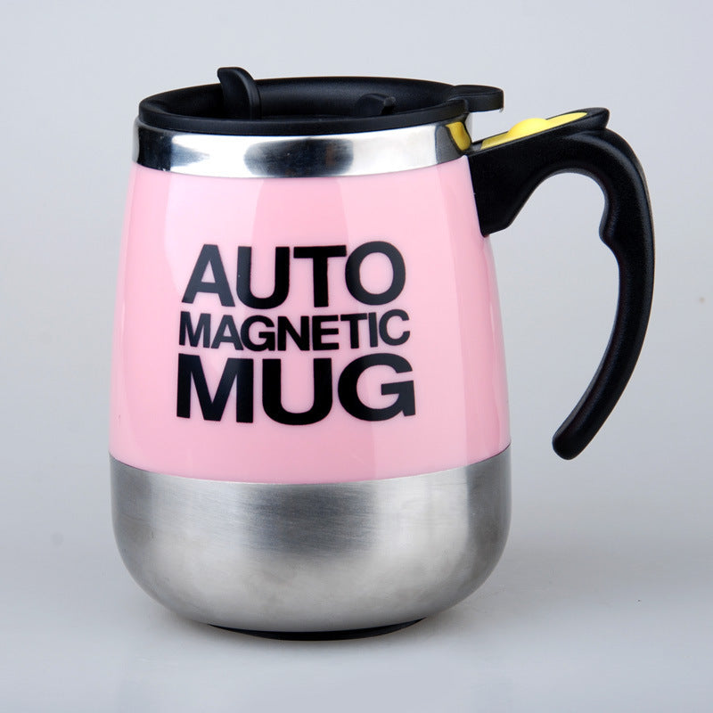 USB rechargeable magnetized cup automatic milk powder mixing cup lazy magnetic coffee cup mug gift cup customization