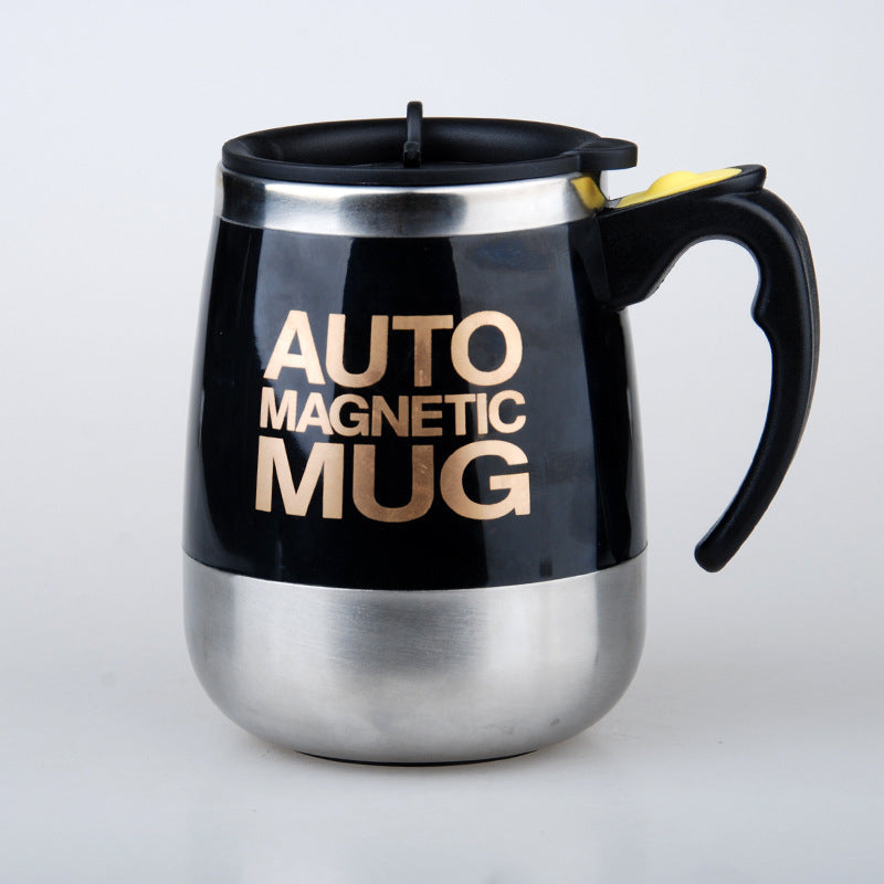 USB rechargeable magnetized cup automatic milk powder mixing cup lazy magnetic coffee cup mug gift cup customization