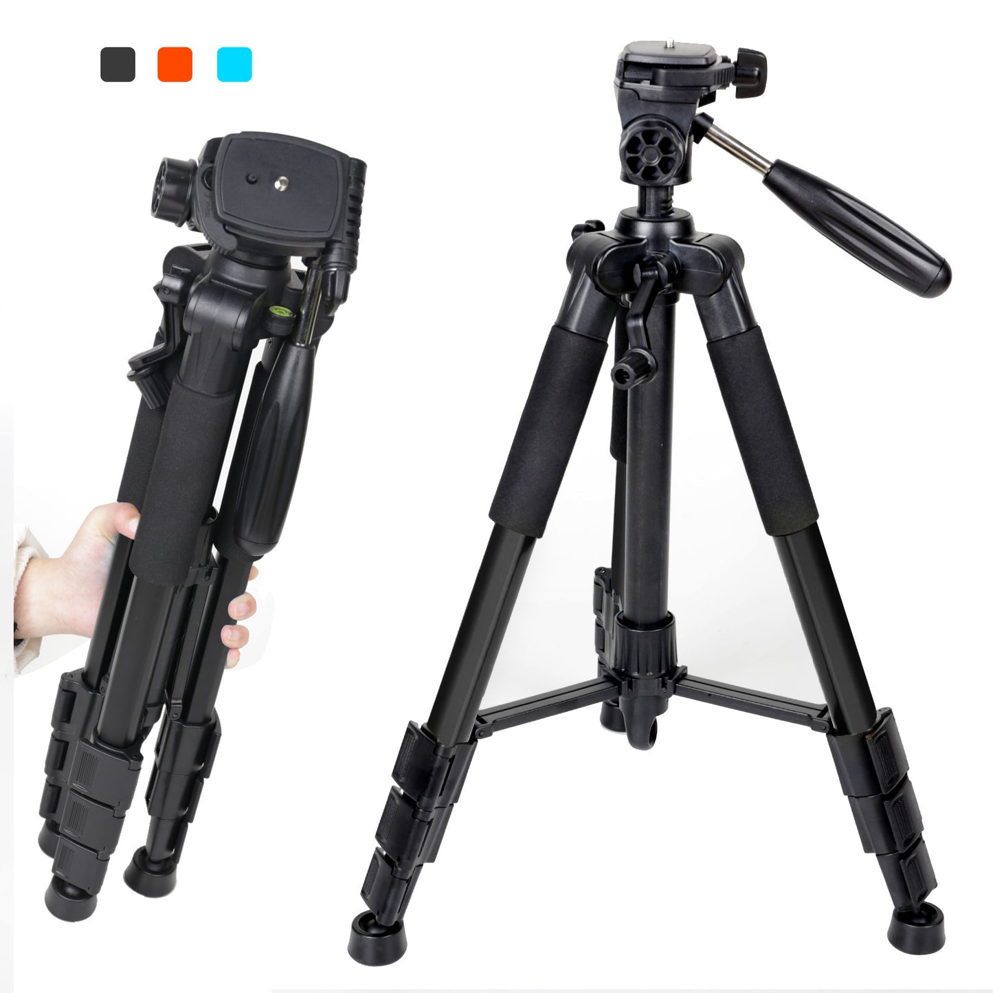 zomeiq111 mobile phone live support SLR camera tripod level meter tripod