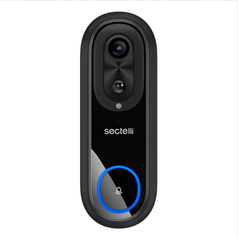 Video doorbell camera home monitoring smart doorbell intercom electronic cat's eye wireless wifi mobile phone remote