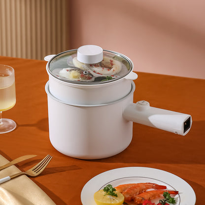 Electric cooking pot multi-functional electric heating pot student dormitory pot cooking mini electric pot non-stick rice cooker 110V US regulations