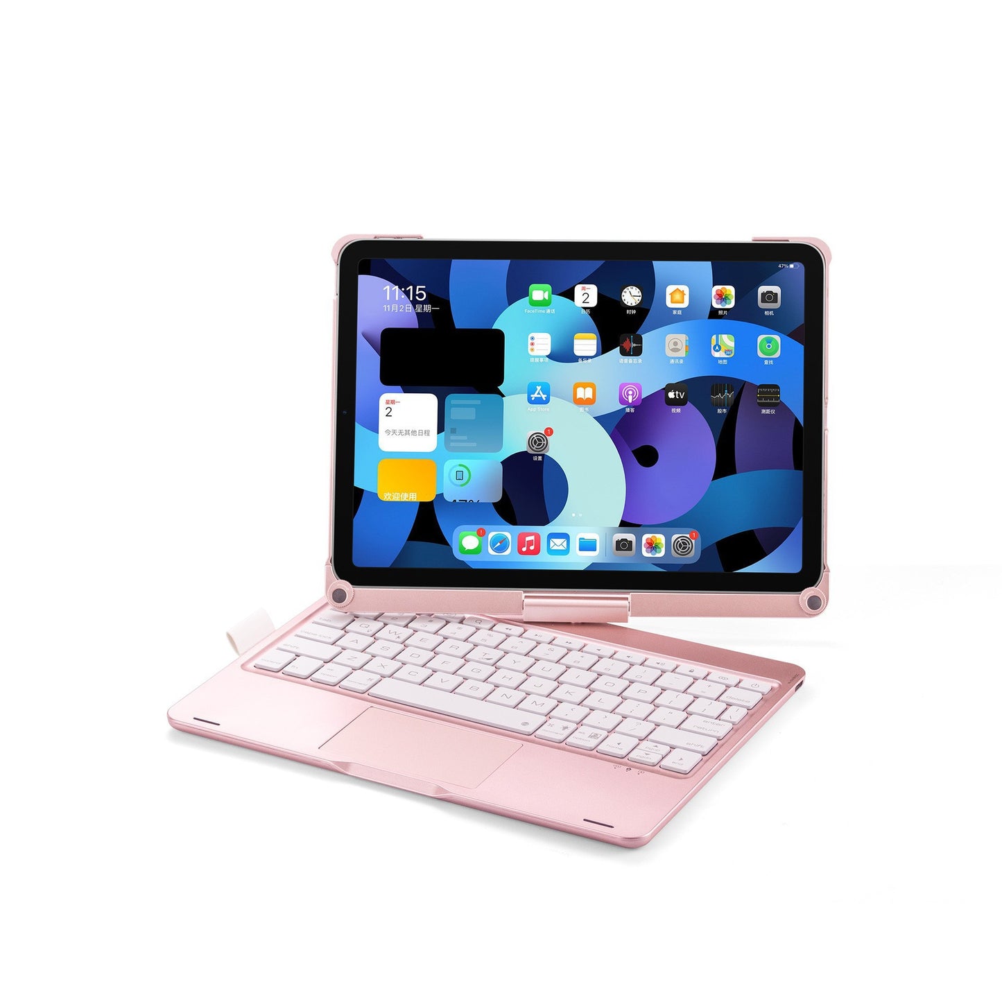 Suitable for 2022 iPad Pro 12.9-inch rotating touch Bluetooth keyboard protective case 10th generation keyboard tablet case