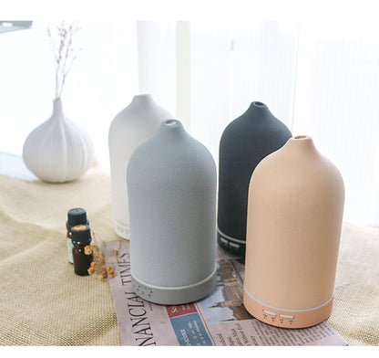 New ceramic aroma diffuser plug adapter spray 120ml diffuser 7 lanterns household aroma diffuser humidifier manufacturer