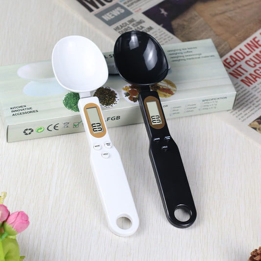 Home kitchen electronic scale mini spoon scale baking food spoon electronic measuring spoon weighing gram weight scale weighing spoon