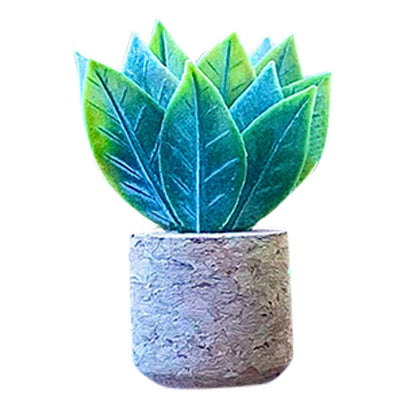 Creative succulent cactus potted car air-conditioning outlet aromatherapy clip car aromatherapy cotton car interior decoration