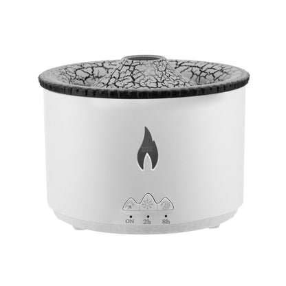 Cross-border Volcanic Aroma Diffuser Flame Humidifier Air Aroma Diffuser Ultrasonic Essential Oil Large Mist Humidifier Wholesale